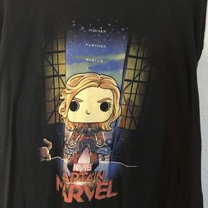 Captain marvel T-shirt 3X